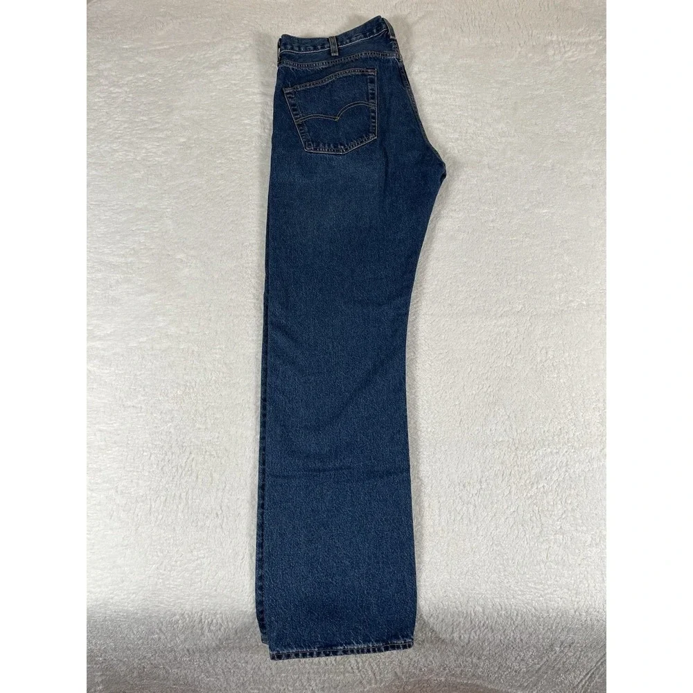 Levi's 501 Premium Irregular Med Wash Denim Jeans Men's Sz 38x34 Button Fly‎ NWT